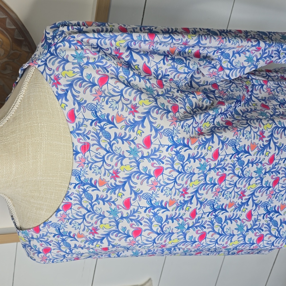 Vineyard Vines Sankaty Boatneck Tee Sz L - Picture 2 of 7